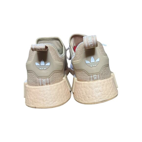 Adidas Women’s Peach Light Pink Lace Up NMD R1 Athletic Workout Shoes Size 9 - Picture 6 of 7